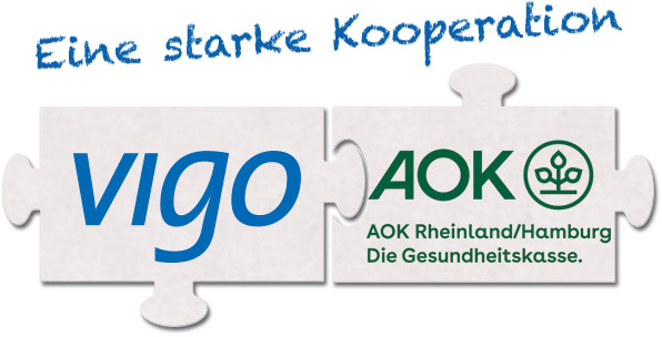 vigo und AOK - eine starke Kooperation